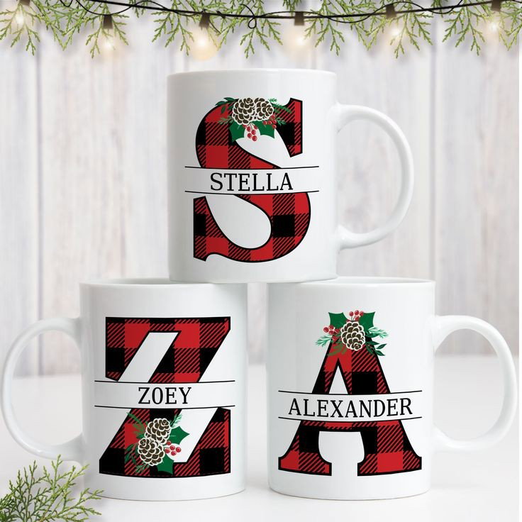 Initial Name Customised Mugs _0
