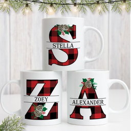 Initial Name Customised Mugs 