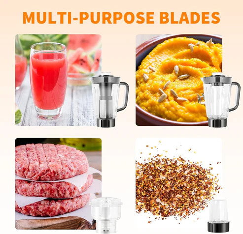 Red Rose 4-in-1 Multi-function Blender_1