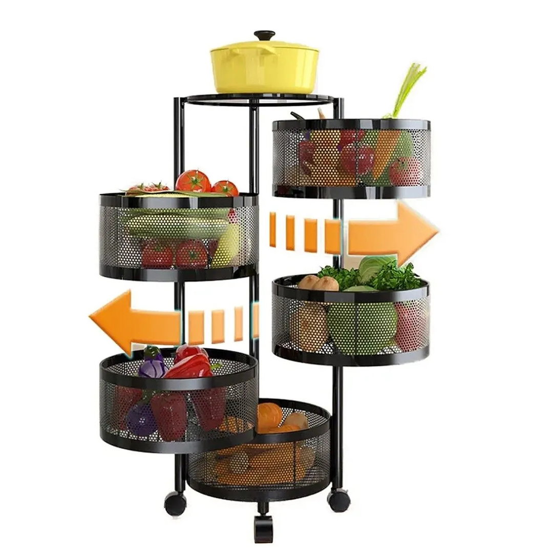  5 Layers Kitchen Rack