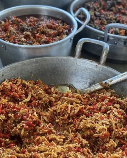 Sambel Ayam Suwir