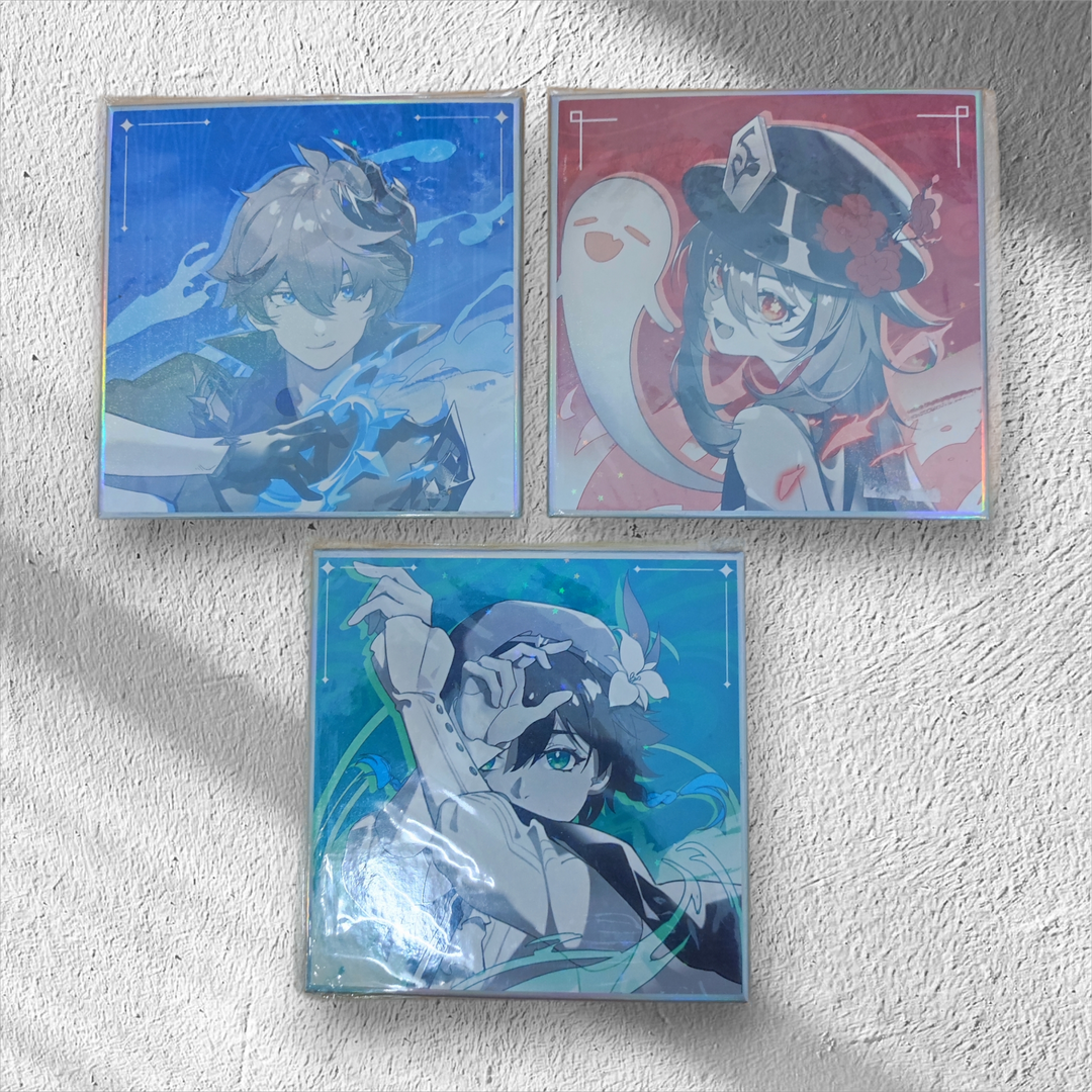 Genshin Imapct Mono Series Fanart Shikishi Artboard