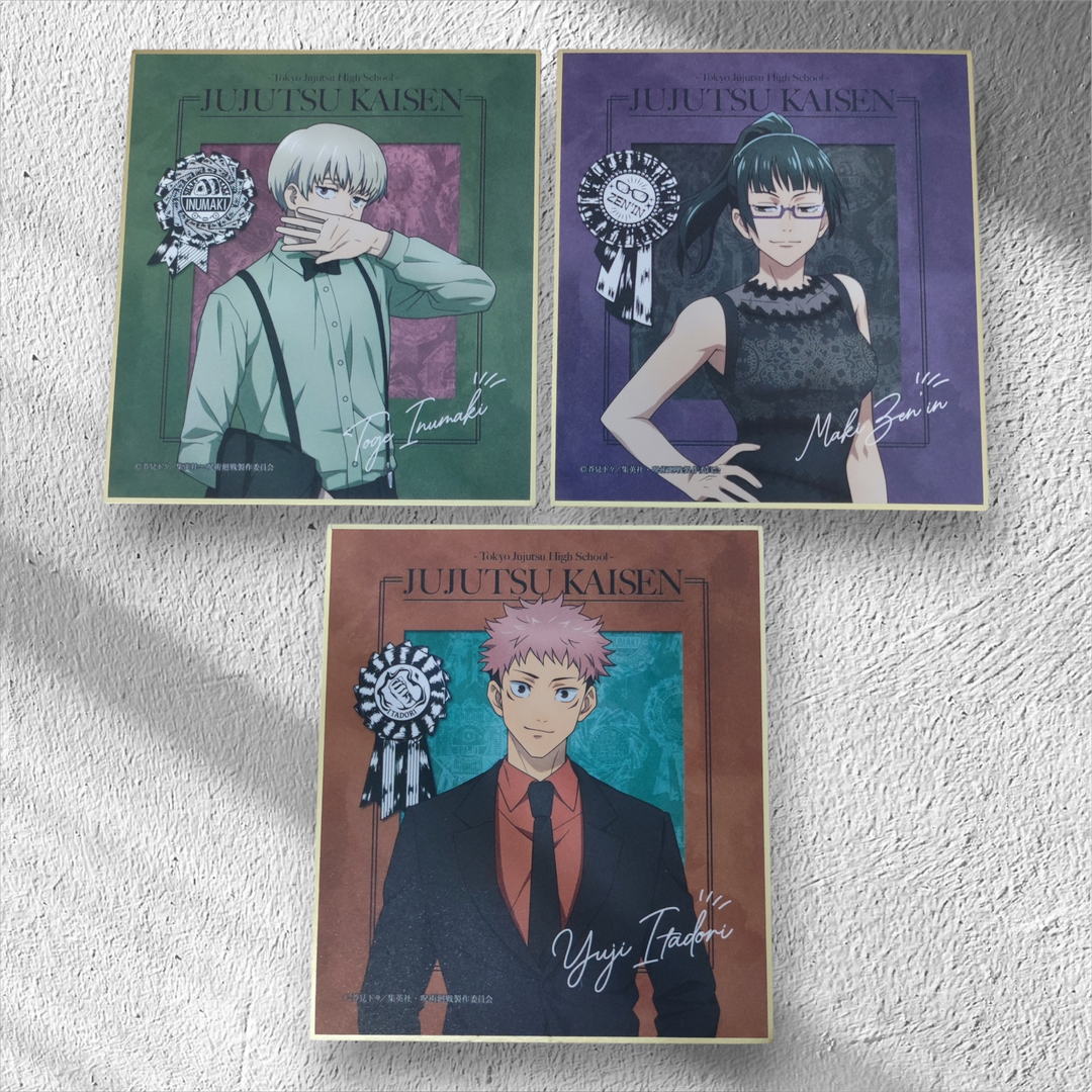 Jujutsu Kaisen Party Version Official Shikishi Artboard