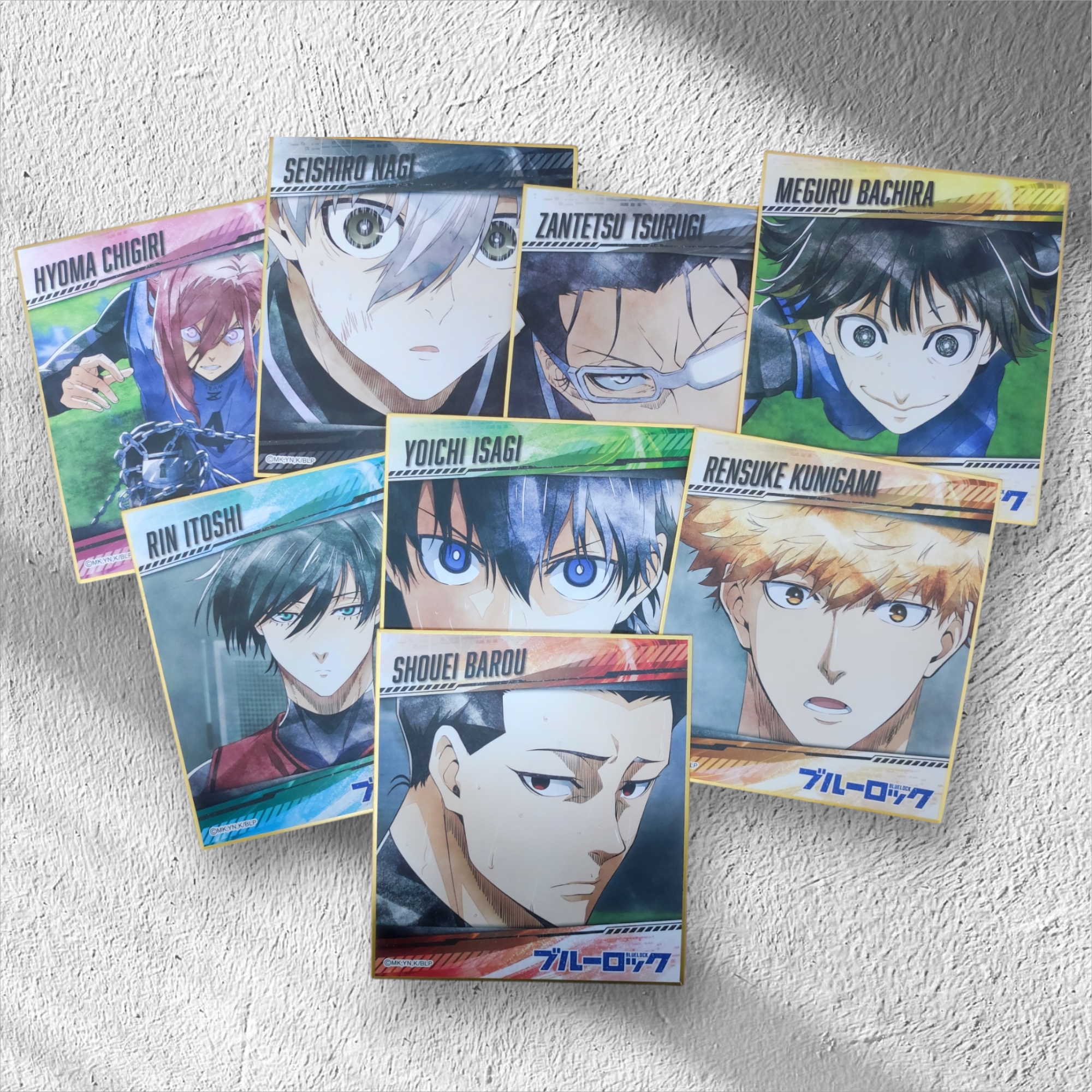 Blue Lock Training Costume Series Official Shikishi Artboard_0