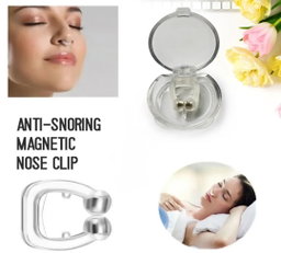 Anti Snore device for men and woman Silicone Magnetic Nose Clip For heavy Snoring sleeper, Snore Stopper, Anti Snoring Device (1 Pc)