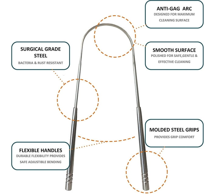 Silver tongue cleaner _1