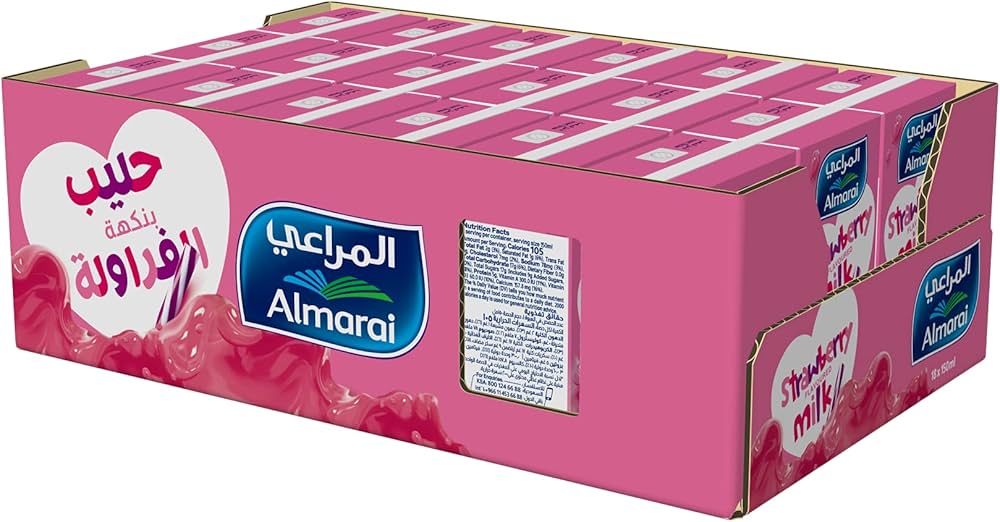 Almarai Strawberry Milk 18*150ml_0