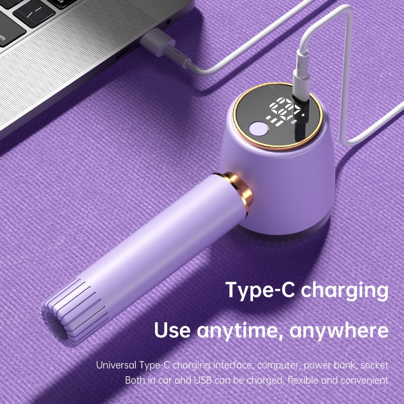 Portable Rechargeable Lint Remover/Fabric Shaver + Lint Roller + 3 spare replaceable blades_1