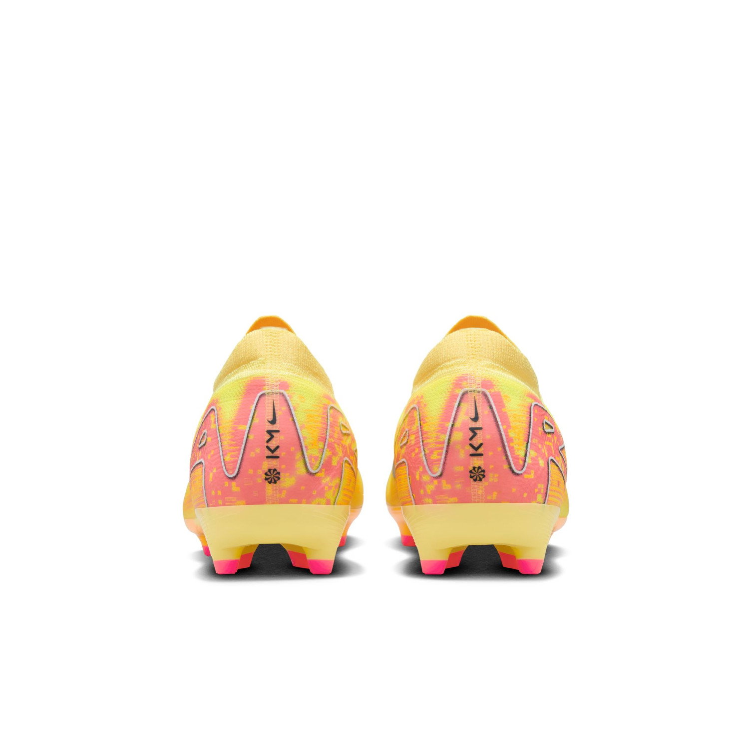 Nike Air Zoom Mercurial Vapor 16 Pro Mbappe AG-Pro jaune rose_3
