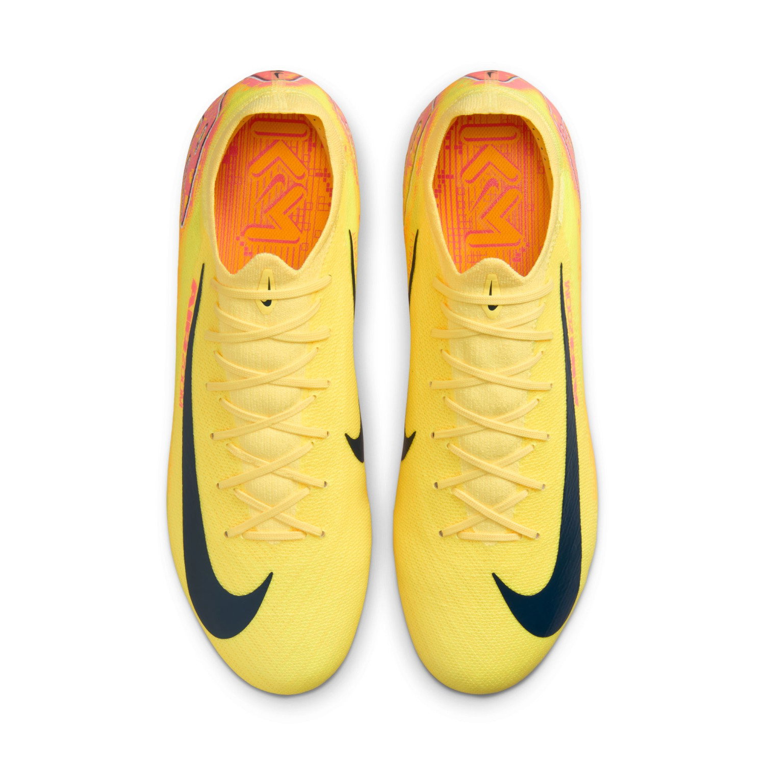 Nike Air Zoom Mercurial Vapor 16 Pro Mbappe AG-Pro jaune rose_5