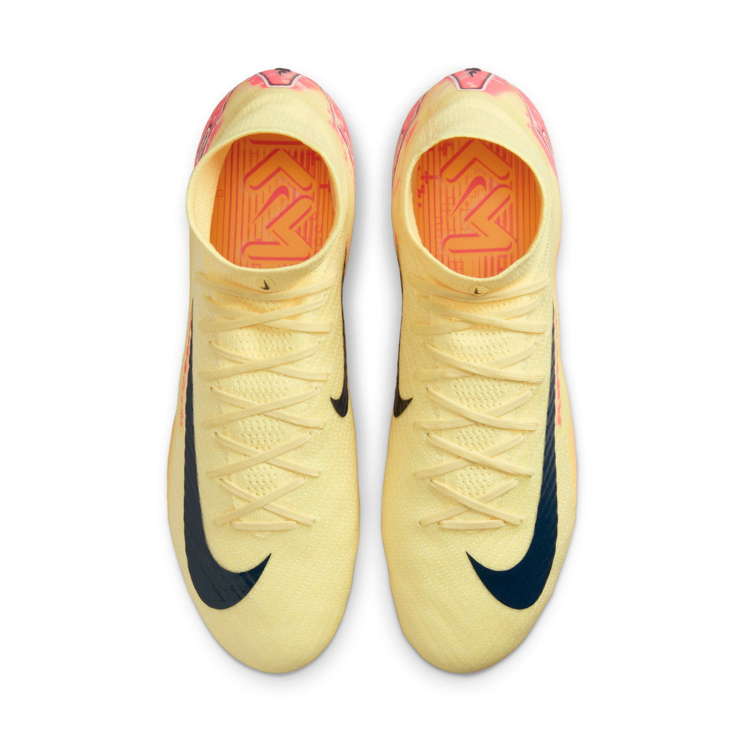 Nike Air Zoom Mercurial Superfly 10 Elite Mbappe FG jaune rose_5