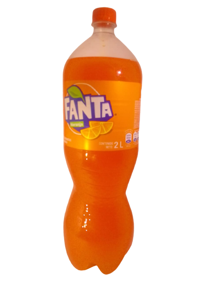 fanta naranja 2 litros