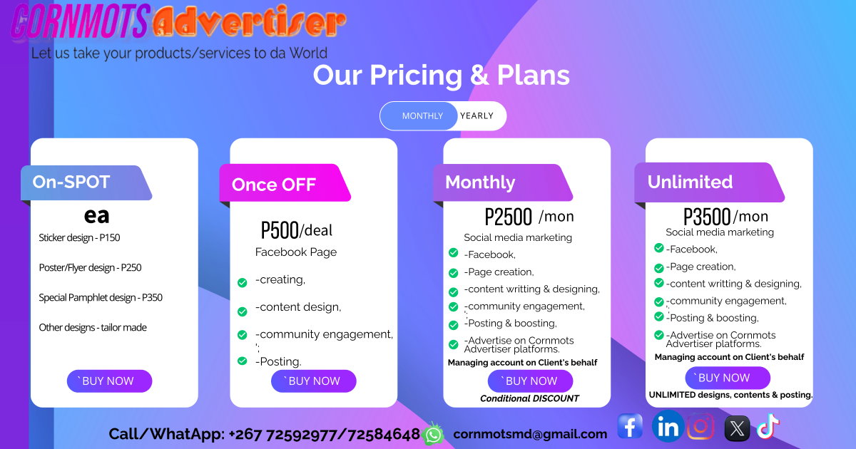 Social Media marketing Monthly PACK_0