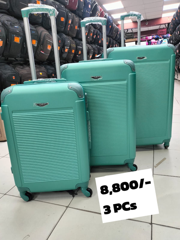 Suitcase 3pc Set (Rubber) #001_3