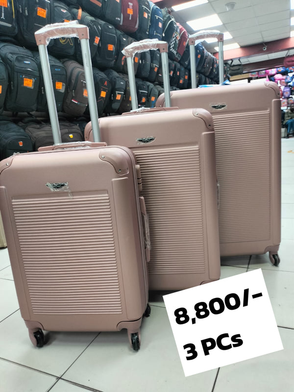 Suitcase 3pc Set (Rubber) #001_4