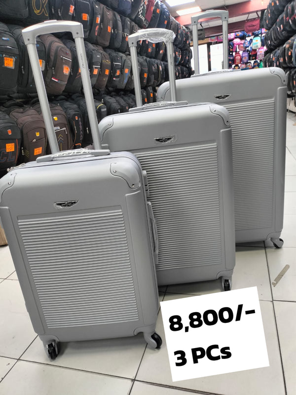 Suitcase 3pc Set (Rubber) #001_2