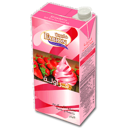 Fabion Premium Ice Cream Strawberry 1l