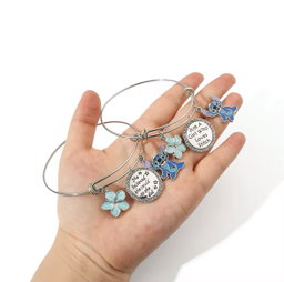 Motivational Stitch Jewelry with Charm