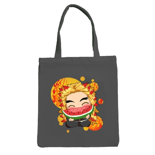 [PRE-ORDER] Kyōjurō Rengoku Totebag (Demon Slayer Edition) - BLACK_0