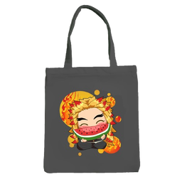 [PRE-ORDER] Kyōjurō Rengoku Totebag (Demon Slayer Edition) - BLACK