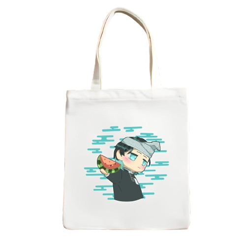 [PRE-ORDER] Muichiro Tokito Totebag (Demon Slayer Edition) - WHITE