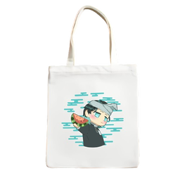 [PRE-ORDER] Muichiro Tokito Totebag (Demon Slayer Edition) - WHITE