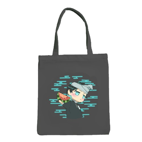 [PRE-ORDER] Muichiro Tokito Totebag (Demon Slayer Edition) - BLACK_0