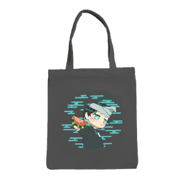 [PRE-ORDER] Muichiro Tokito Totebag (Demon Slayer Edition) - BLACK