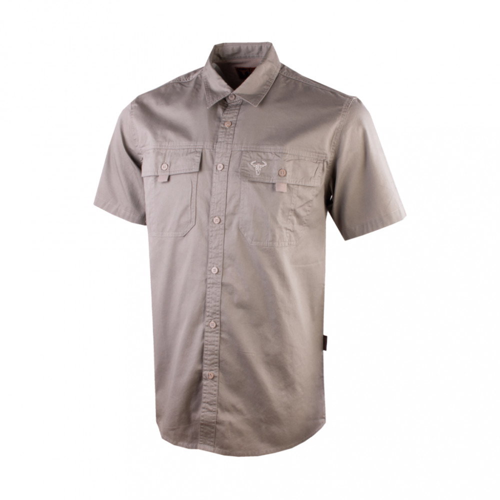 Wildebees Twill Vented Short Sleeve Shirt_0