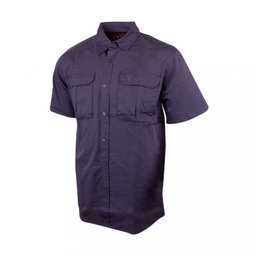 Wildebees Cotton Canvas Short Sleeve Shirt