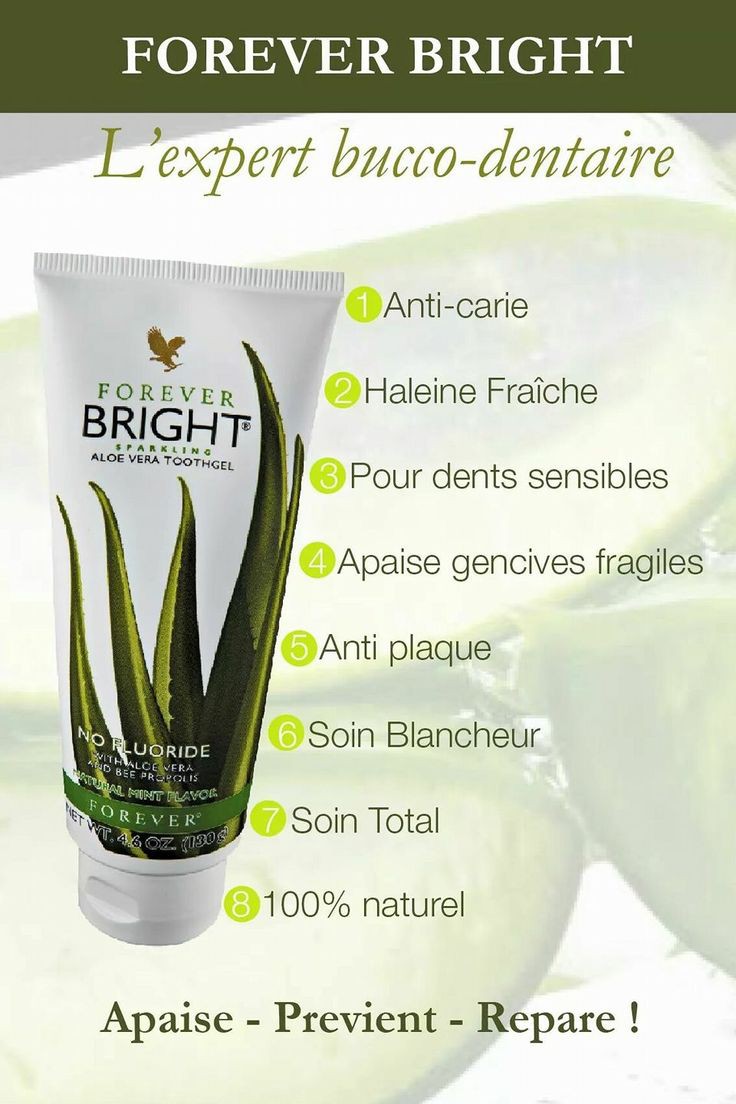 Forever bright tooth gel