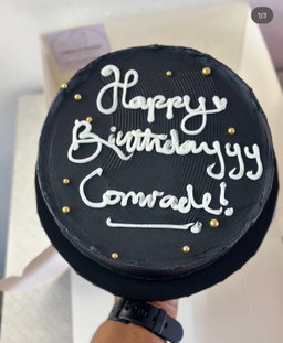 8 inches  1 Layer Buttercream Cake  
