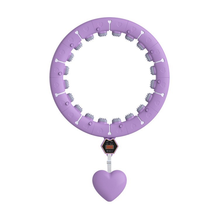 Intelligent Counting Hula Hoop Removable Abdominal Hula Hoop for Lazy People Massage Fitness Equipment_0