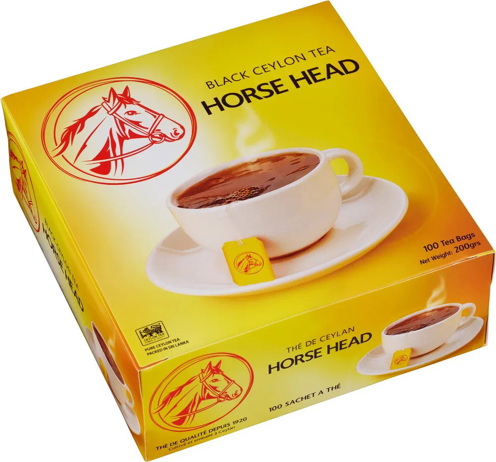 Horse Head Black Ceylon Tea 100 Tea Bags_0