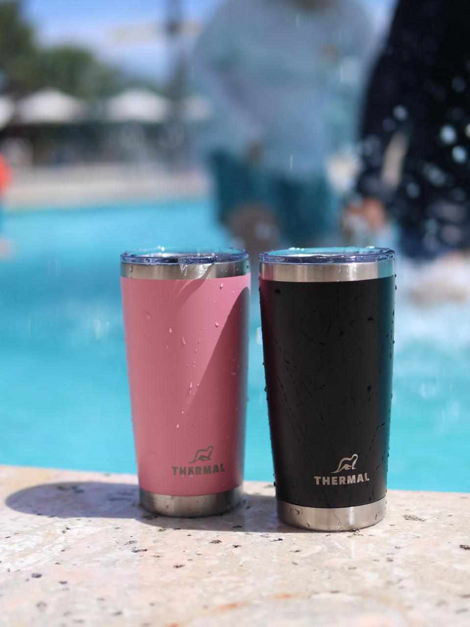 Clam│20oz│Onix & Pink