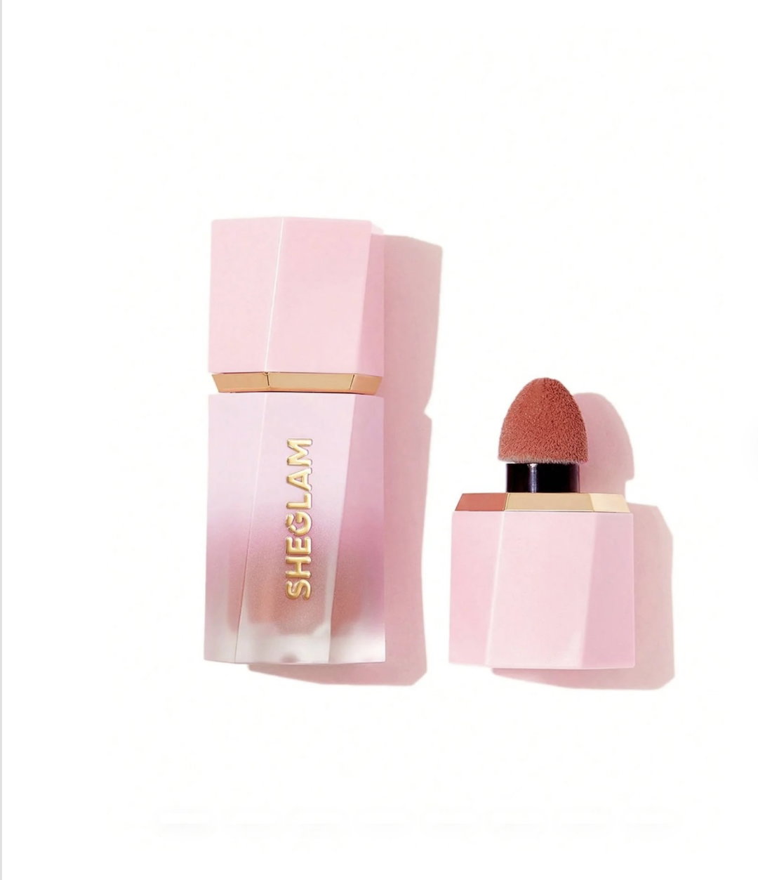 SHEGLAM Color Bloom Dayglow Liquid Blush Shimmer Finish - Devoted