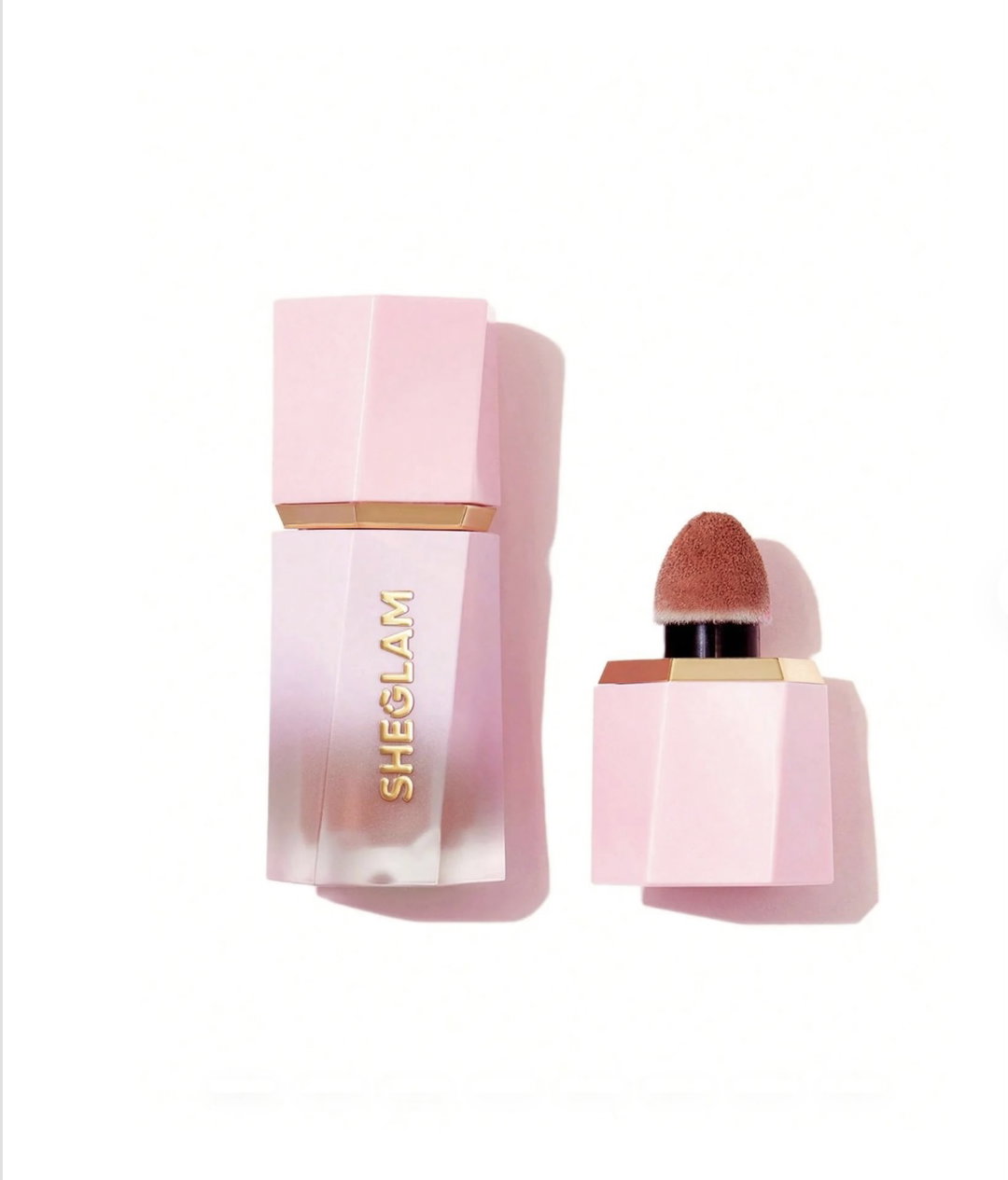 SHEGLAM Color Bloom Dayglow Liquid Blush Shimmer Finish - Risky Business