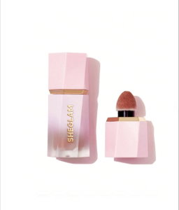 SHEGLAM Color Bloom Dayglow Liquid Blush Shimmer Finish - Risky Business