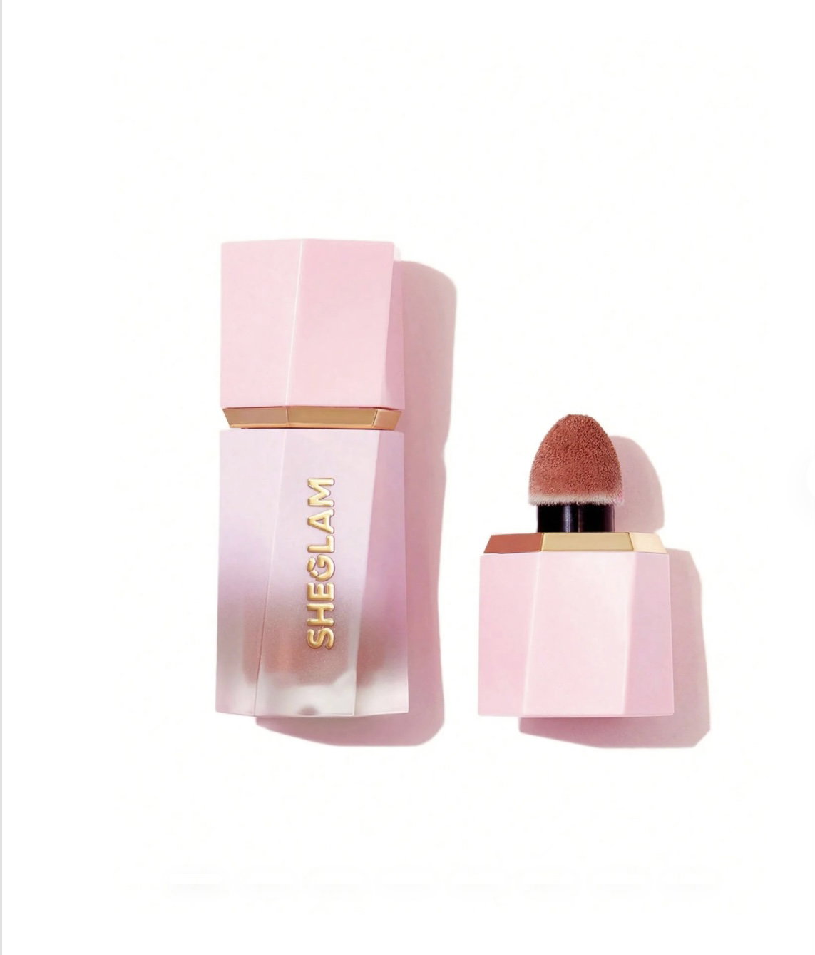 SHEGLAM Color Bloom Dayglow Liquid Blush Shimmer Finish - Risky Business