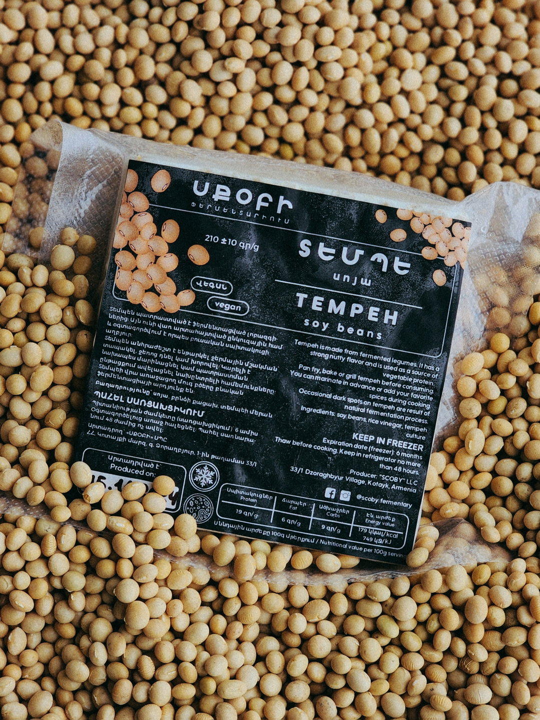 ՏԵՄՊԵ սոյա 210գր / TEMPEH soy 210g