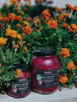 ԿԱՐՄԻՐ ԵՐԱԶՆԵՐ թթու կաղամբ / RED DREAMS Sauerkraut 