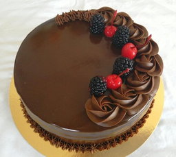  10 inches 1 Layer Whipped cream cake   