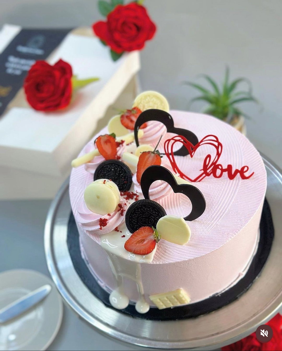  10 inches 1 Layer Whipped cream cake   
