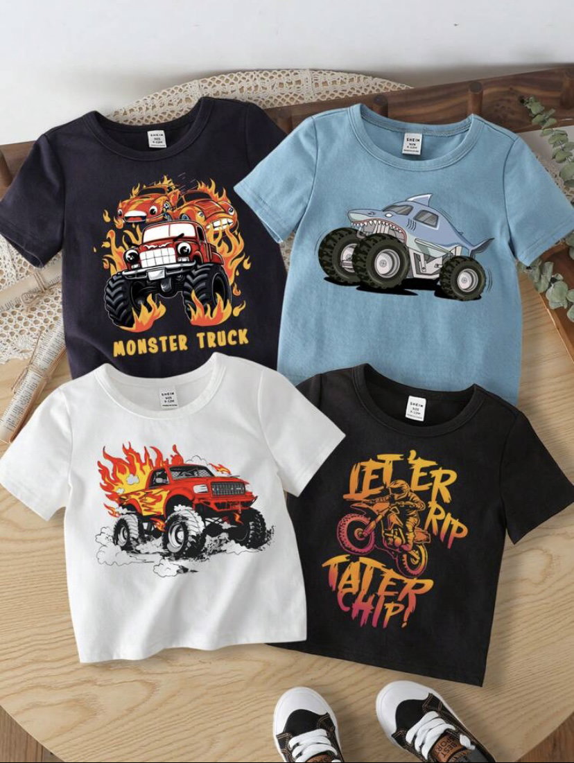 Monster trucks jersey 