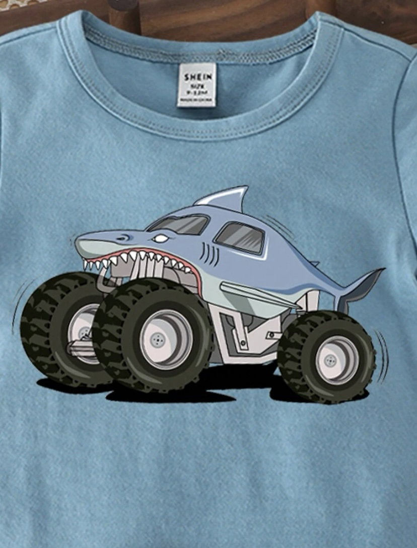 Monster trucks jersey _3