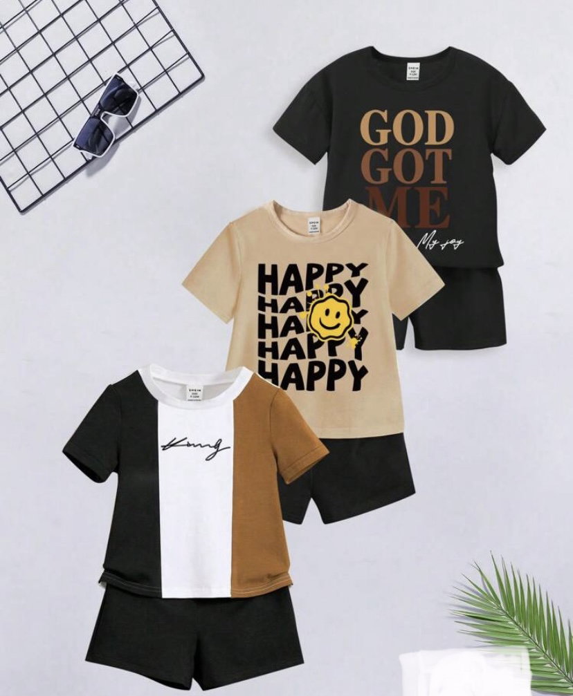Brown tone casual set_0