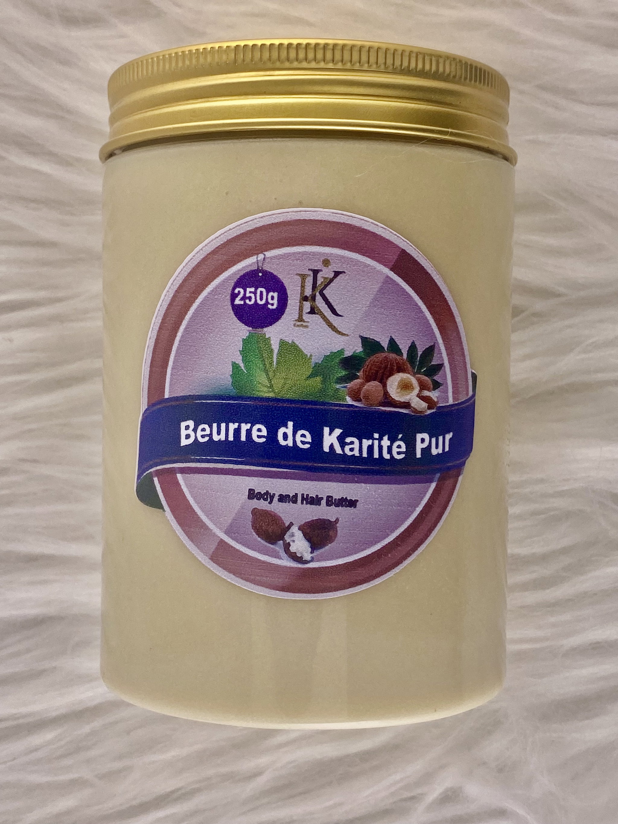 Crème de karité brut 300ml_3