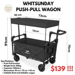 WHITSUNDAY PULL AND PUSH WAGON  