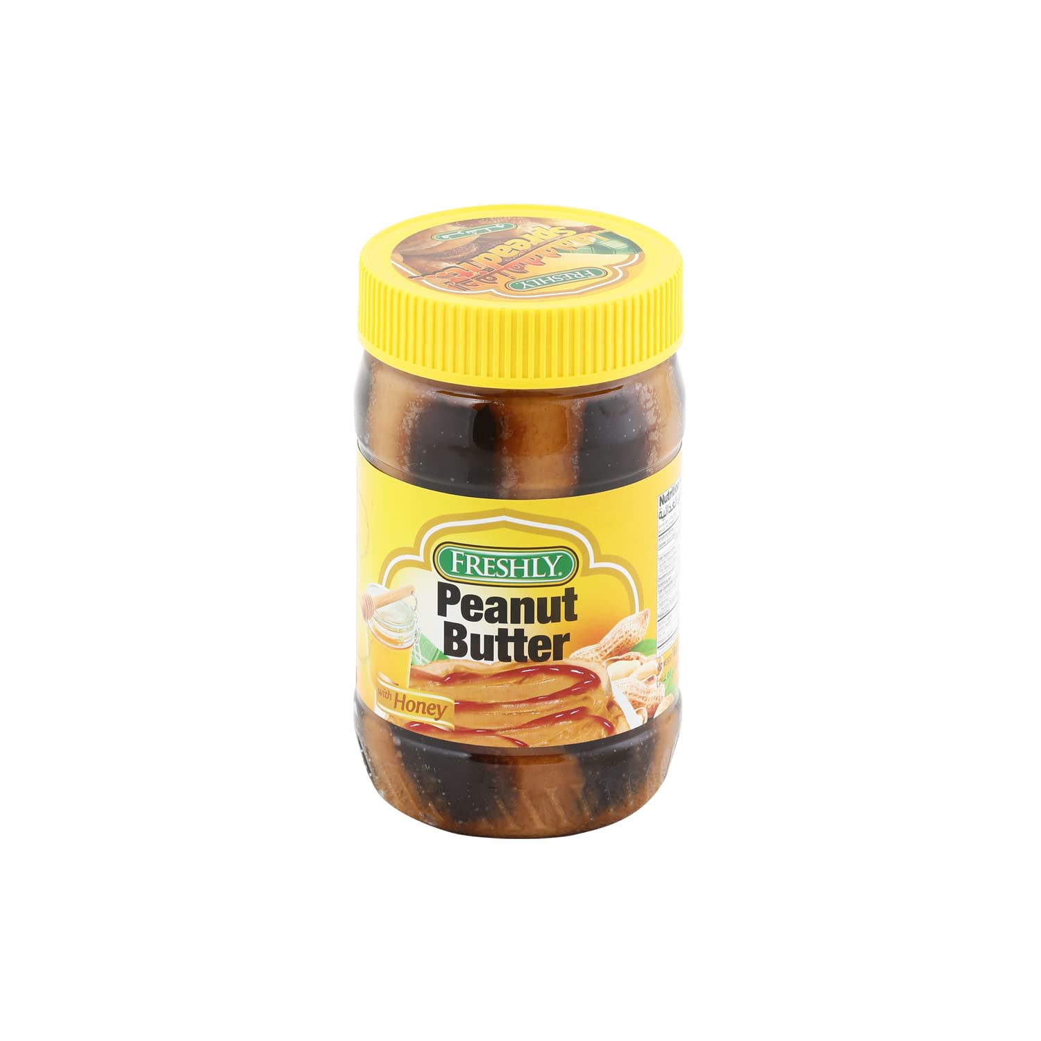 FRESHLY PEANUT BUTTER WITH HONEY 510GM_0