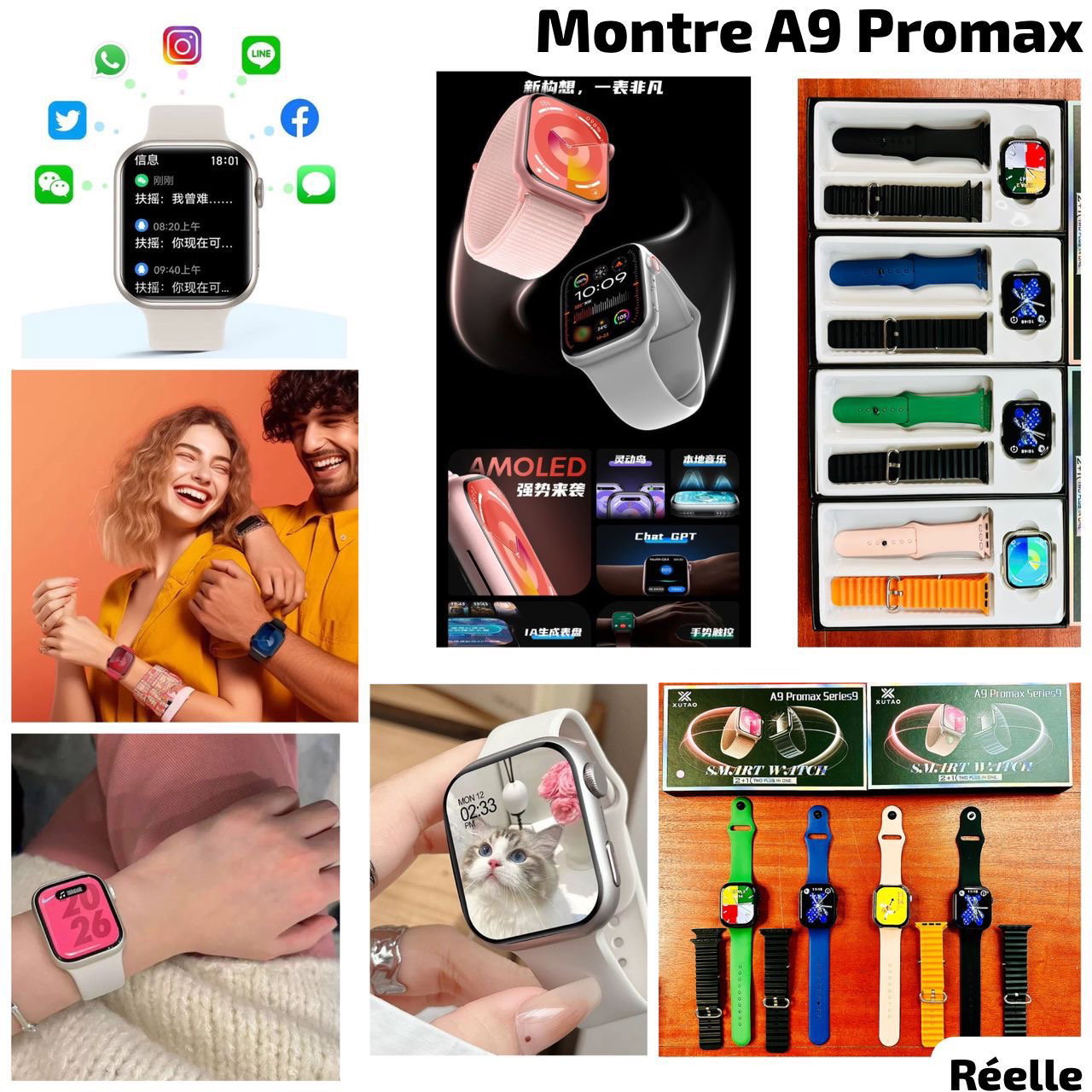 Montre intelligente A9 Promax _0